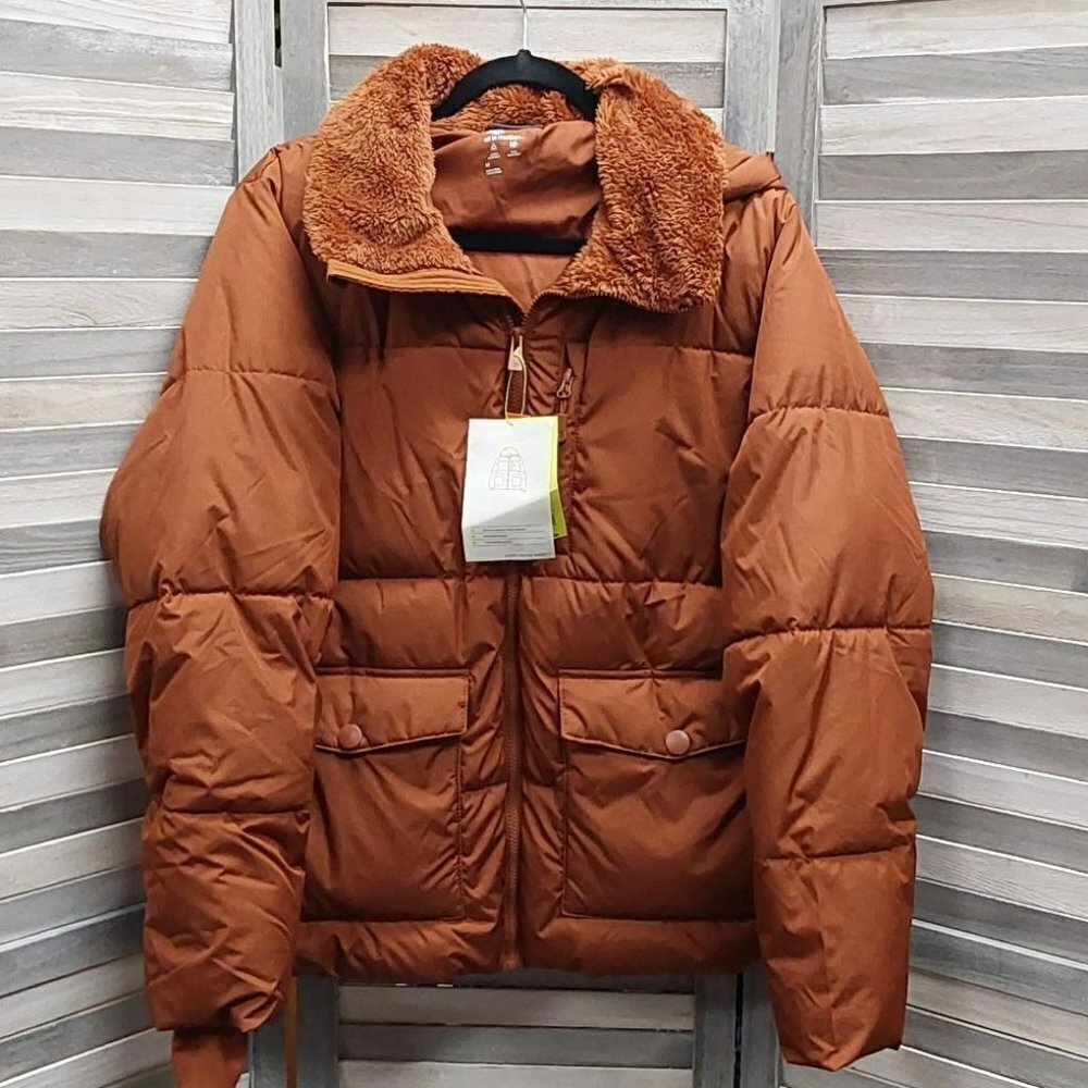 Men's Heavy Puffer Jacket | All in Motion | Medium